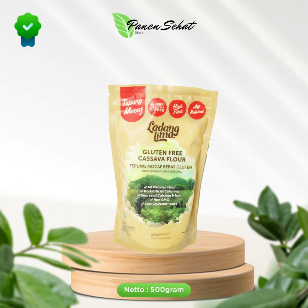 

Tepung Mocaf APF 500g Tepung Singkong Gluten Free - Panen Sehat Store