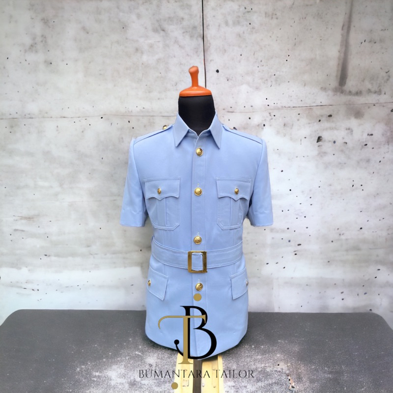 Pakaian Dinas Upacara 4 TNI Angkatan Udara/ PDU 4 TNI AU Wool 1 Stel