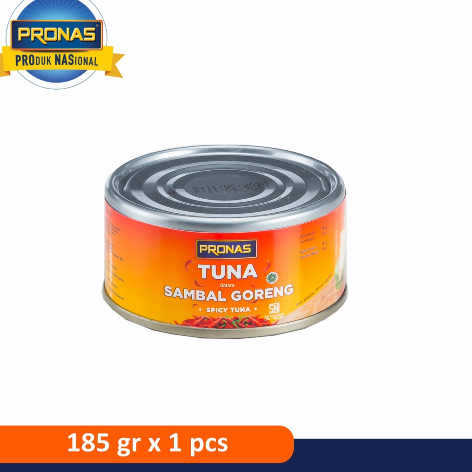 

Seller Pronas Tuna Sambal Goreng 185g dalam kemasan EOE (Easy Open End) ➩↓✮≛