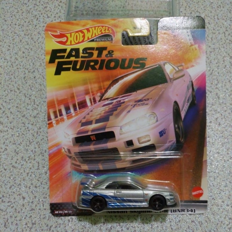 Hot Wheels Premium Skyline GT-R34