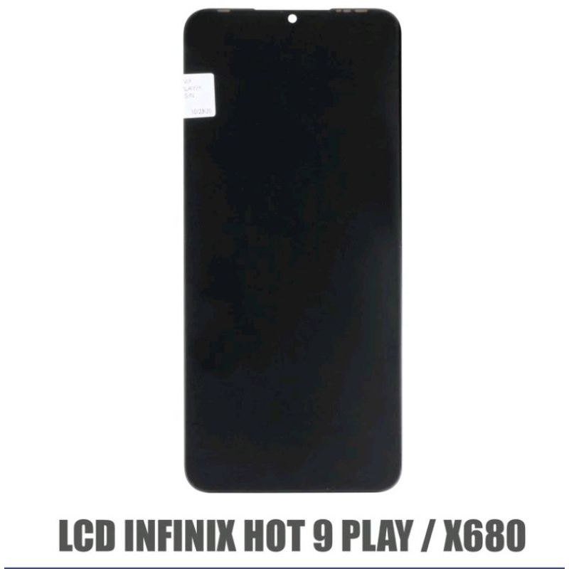 LCD INFINIX HOT 9 PLAY X680 ORI BIG GLASS
