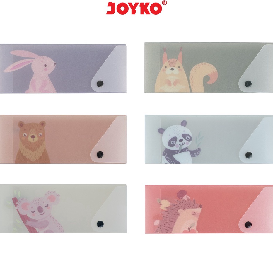 

★★★★ Kotak Tempat Pensil Pencil Case Joyko PC-0719AC-36 Animal Calendar Terlaris