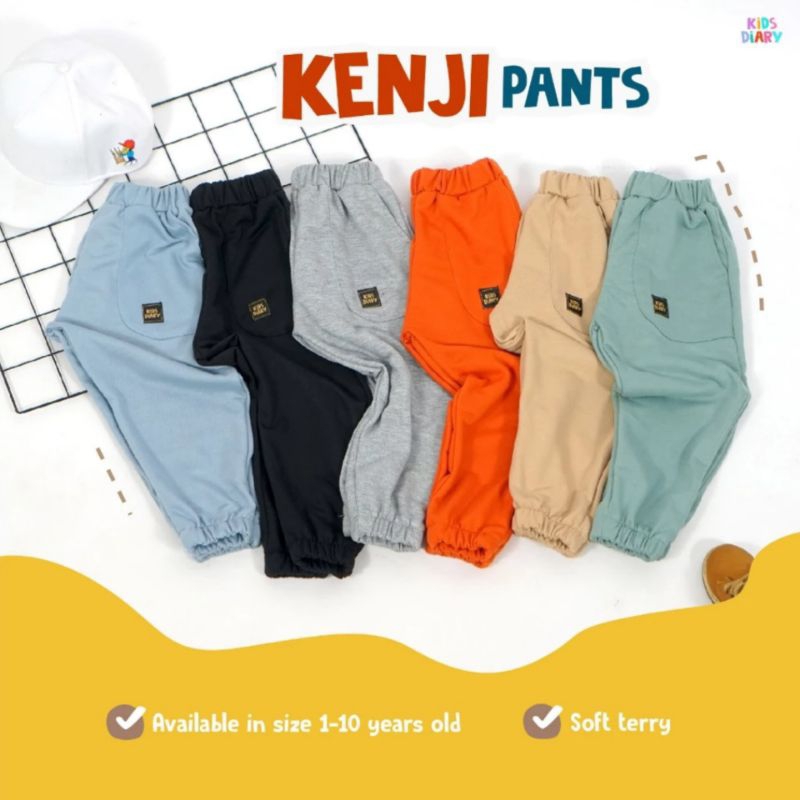 CELANA PANJANG ANAK SIZE 6-12 TAHUN KENJI PANTS KIDS DIARY