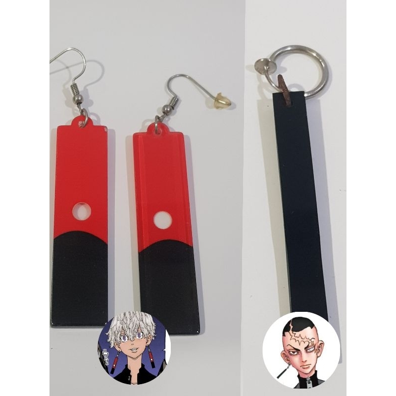 Anting/Aksesoris Kakucho & Izana anime Tokyo Revengers (Tokrev)