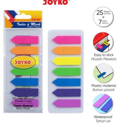 

Model Terkini Index & Mark Penanda Pembatas Joyko IM-31 Plastik ➤➪✼✰