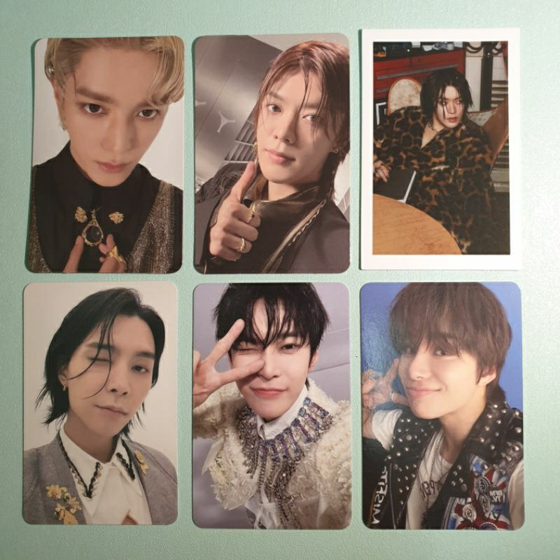 pc photocard NCT127 Fact Check Storage QR Exhibit Chandelier TAEYONG YUTA JOHNNY DOYOUNG JUNGWOO