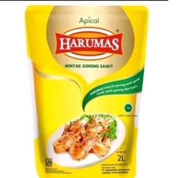 

Minyak goreng harumas 2L harumas 2ltr