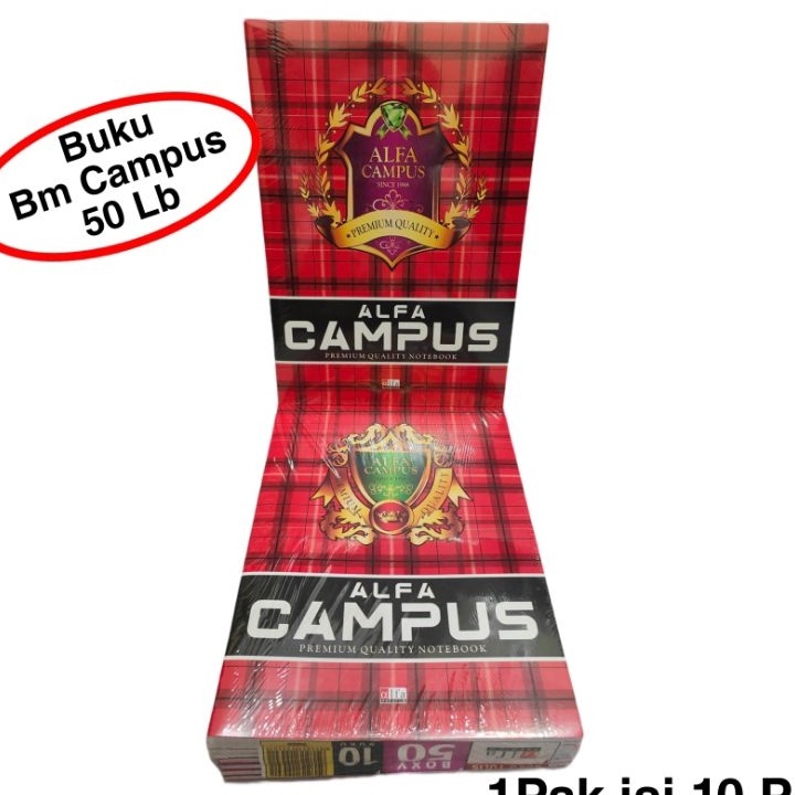 

Produk BUKU TULIS BM CAMPUS BOXY 50 Baru