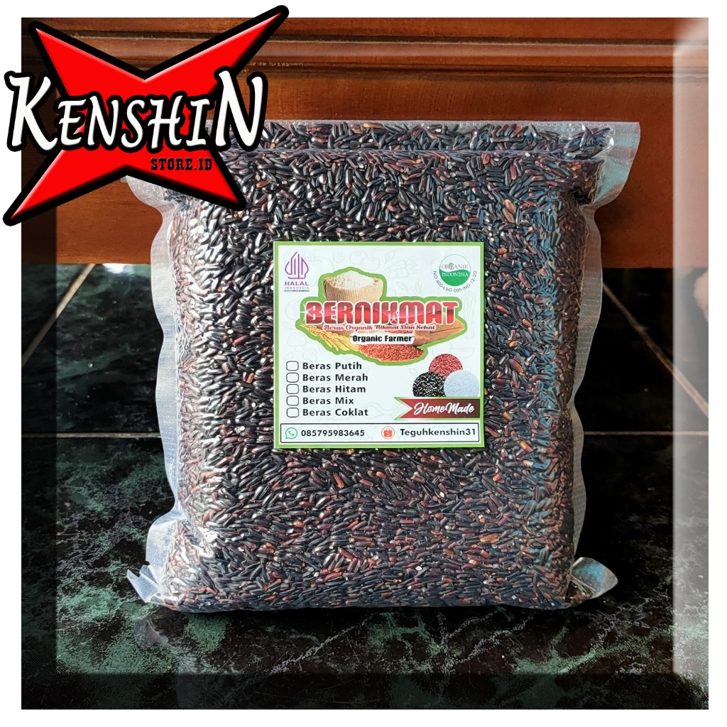 

BERAS HITAM (BERAS ORGANIK) TANPA KIMIA MAUPUN PESTISIDA