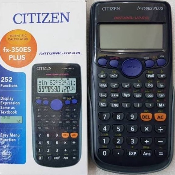 

Sale Kalkulator / alat hitung Ilmiah Scientific Citizen FX 350ES ➡✡✼