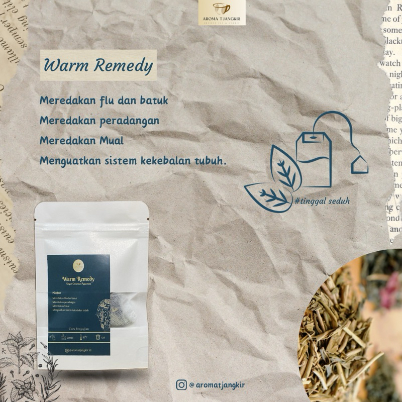 

Warm Remedy Tisane/Teh (Rempah Campur)