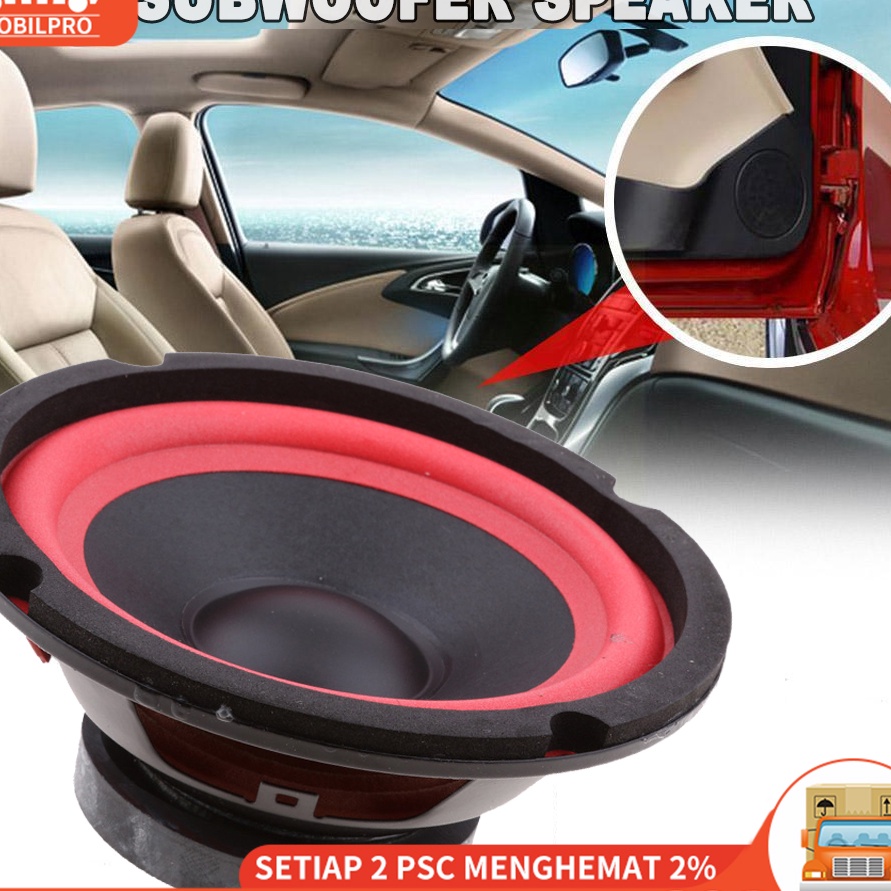 MODEL DFN197 Bass Speaker Subwoofer Woofer Loudspeaker Midrange Speaker / Audio Mobil Stereo Speaker