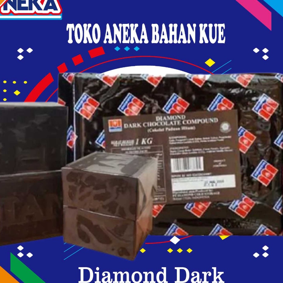

TIPE TEL906 Diamond Dark Chocolate Compound 1kg [Repack]