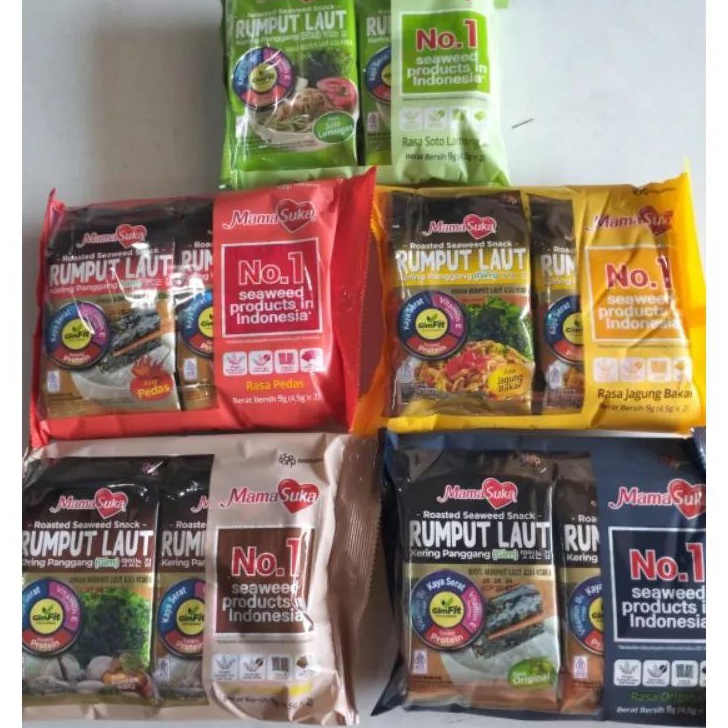 

MODEL EF179 Mamasuka rumput laut isi 2 pack