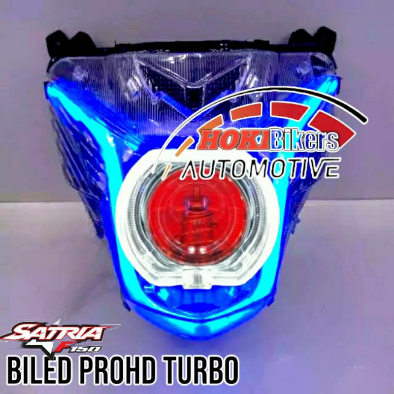 [BILED ORIGINAL] Headlamp Satria fu fi BILED TURBO PROHD Reflektor fu fi biled Bracket Braket Duduka