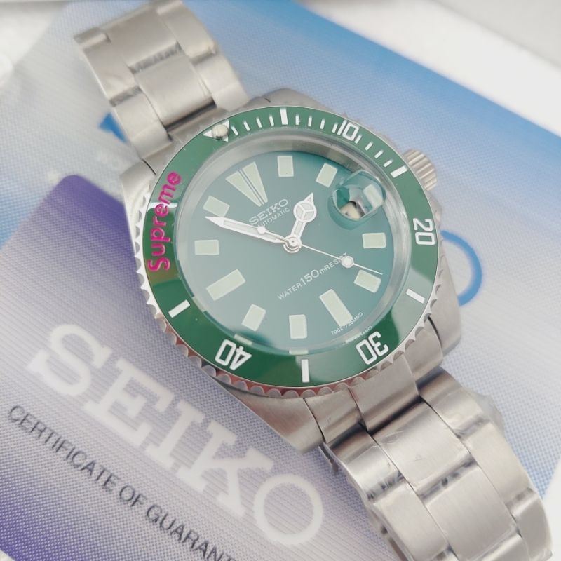 Seiko Date Hulk Supreme Automatic Jam Tangan Pria