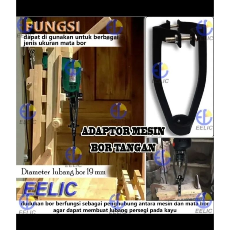 ADAPTOR BRACKET  BOR PAHAT KAYU/ DUDUKAN BOR BOBOK KAYU