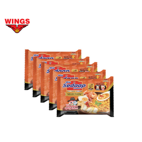 

Sedaap Mie Instan Singapore Spicy Laksa Bag 83 gr x5