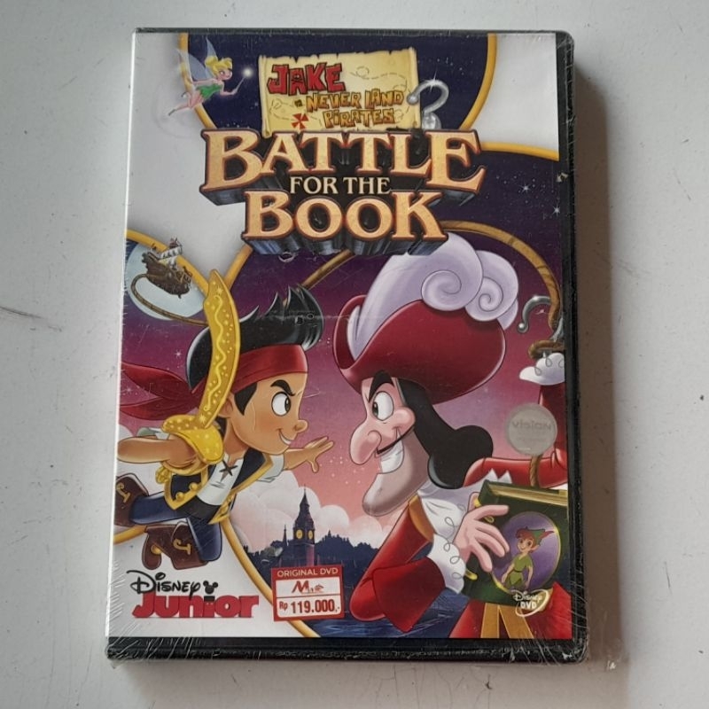 Disney Junior Jake and the Neverland Pirates - Battle for the Book Original DVD Segel Nos