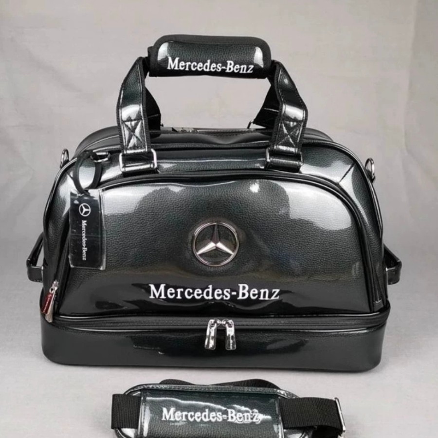 Tas Boston Bag tas Baju Mercedes benz golf bag sepatu