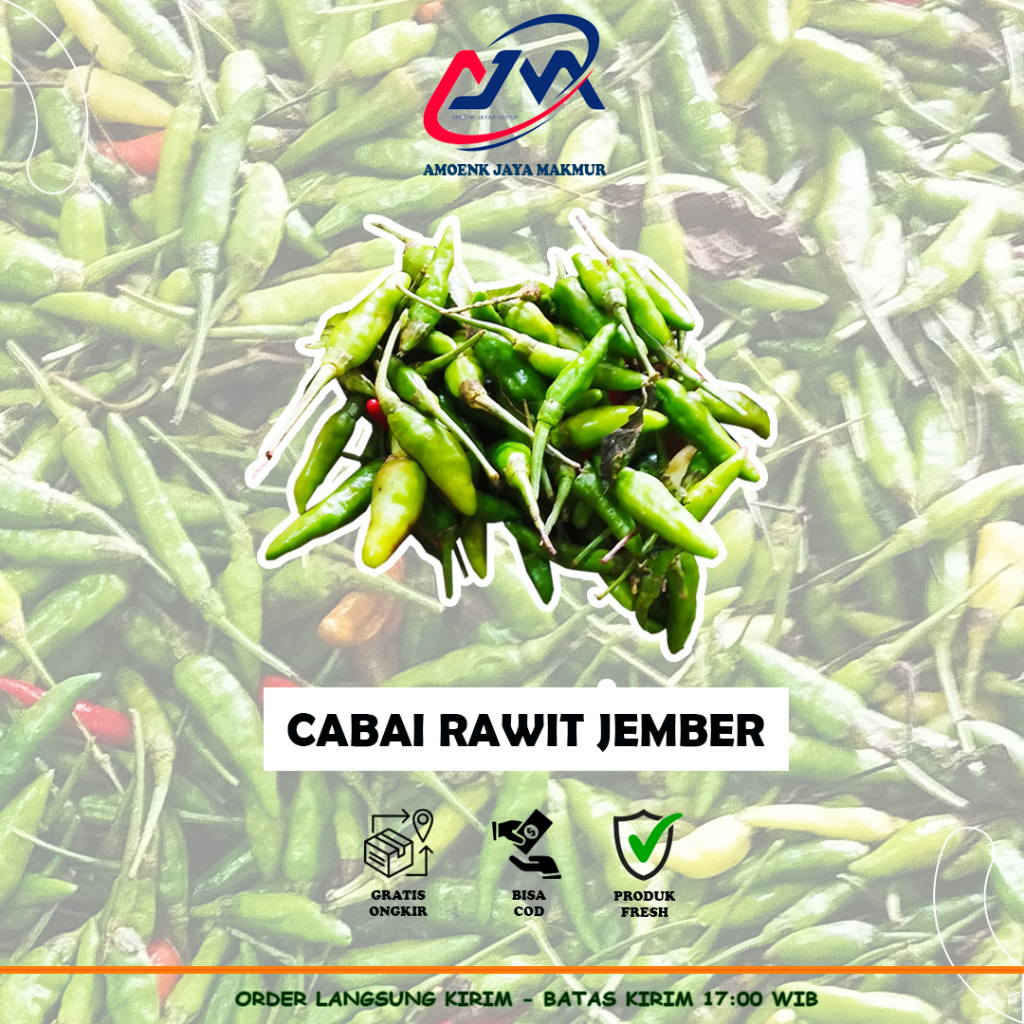 

Cabai Rawit Jember Super Fresh Per 1kg