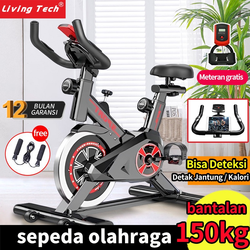 LiVing Sepeda statis Spinning Bike Sepeda olahraga Sepeda Rumah Berputar / Peralatan Olahraga Sangat Tenang Dalam Ruangan Sepeda Olahraga
