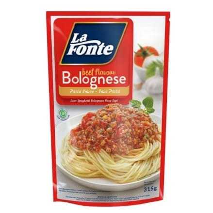 

la fonte saus beef bolognese 315gr