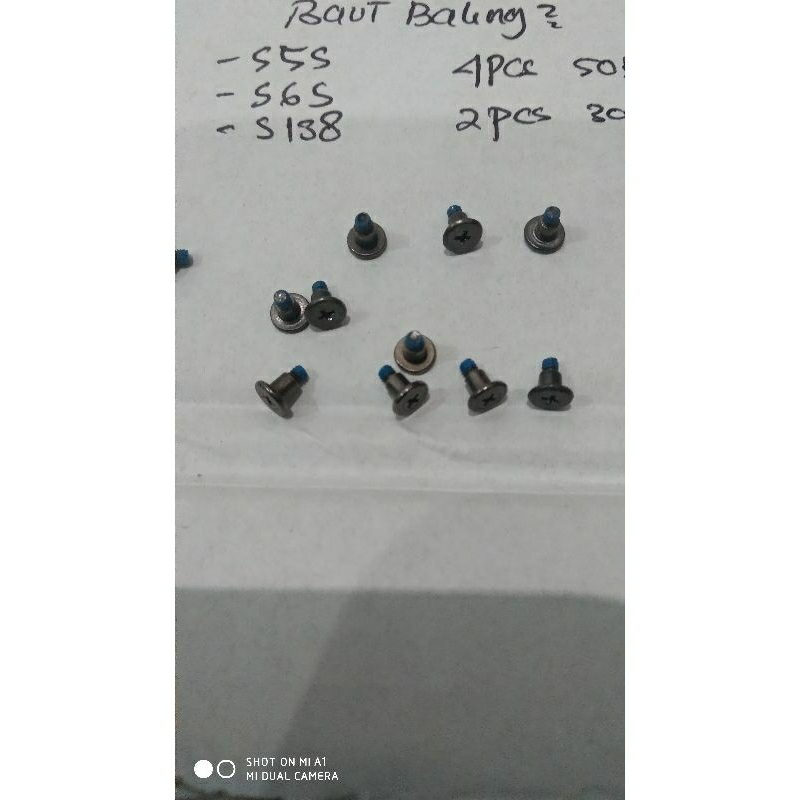 Drone part s6s s5s s138 baut baling-baling