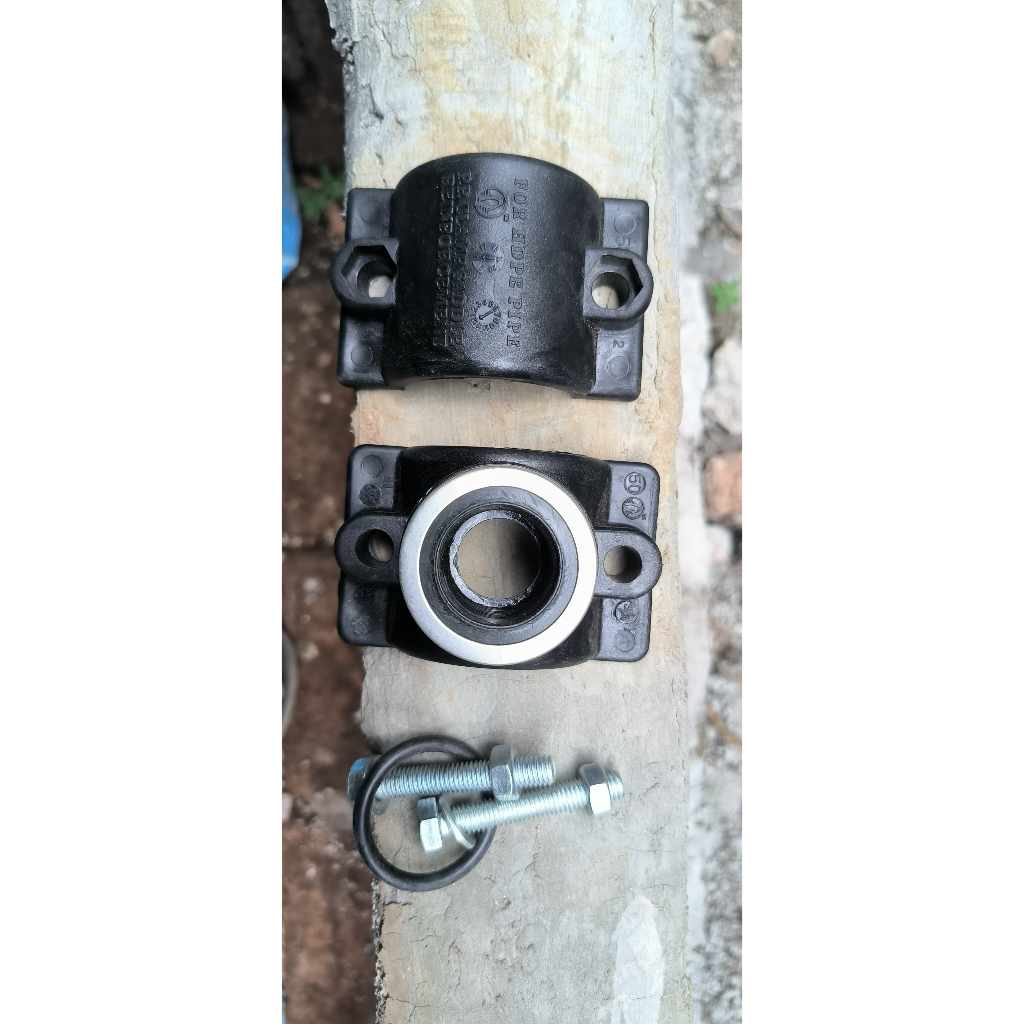 Sadle Clamp 63mm x 3/4" / Clamp Sadle 2" x 3/4" / Sadle Clamp 2" x 3/4" HDPE