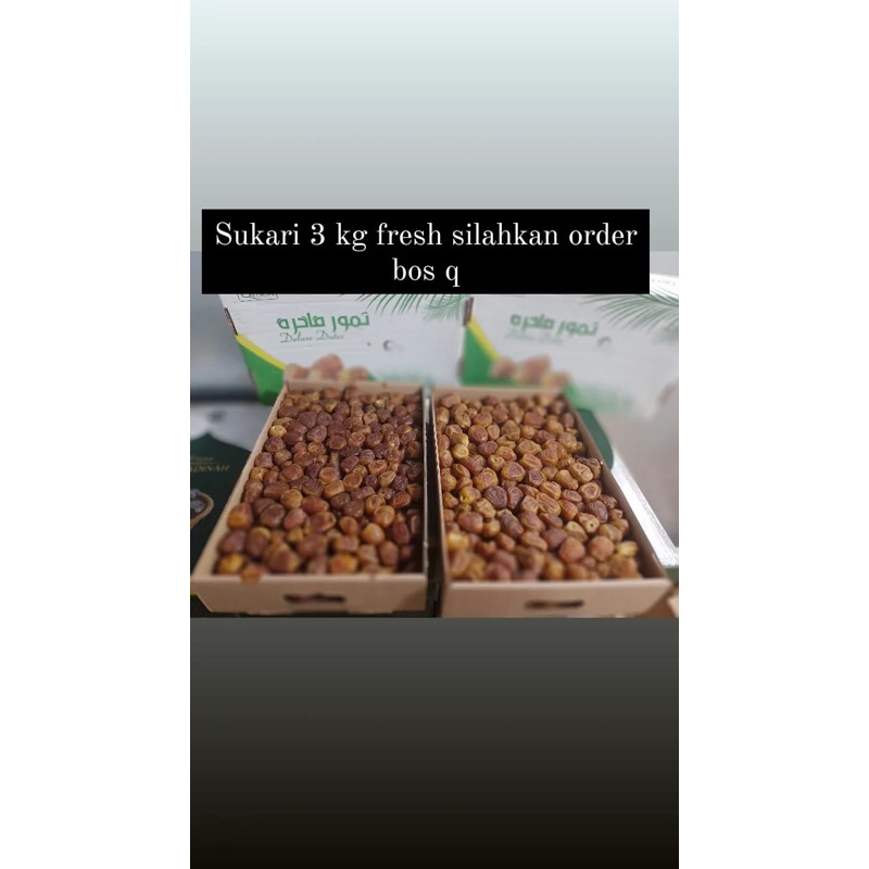 

kurma sukari 3 kg