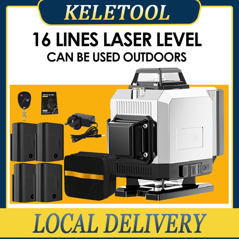 laser bangunan laser 16 line 4d hilda termurah Waterpass Laser waterpass laser laser level 4d 16 lin