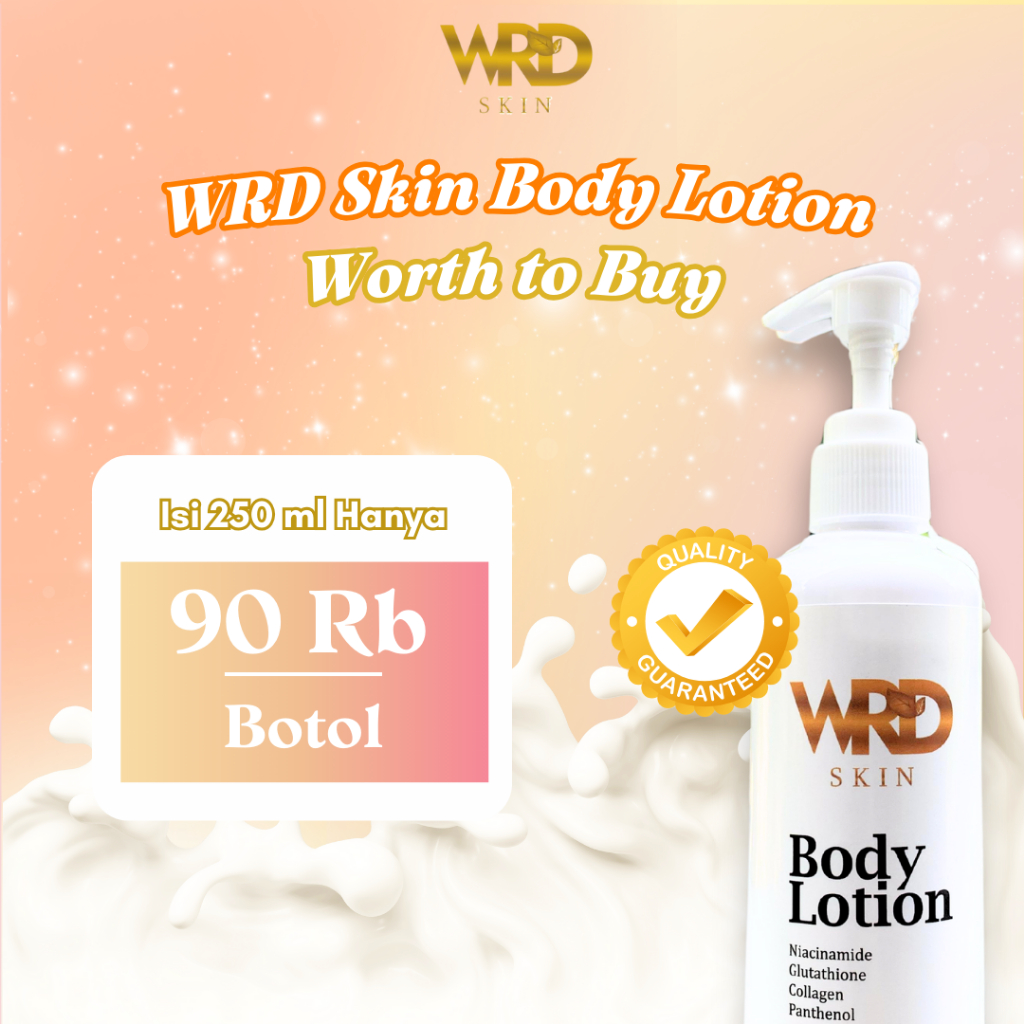 WrdSkin Whitening Body Lotion | BPOM AMAN BUMIL BUSUI