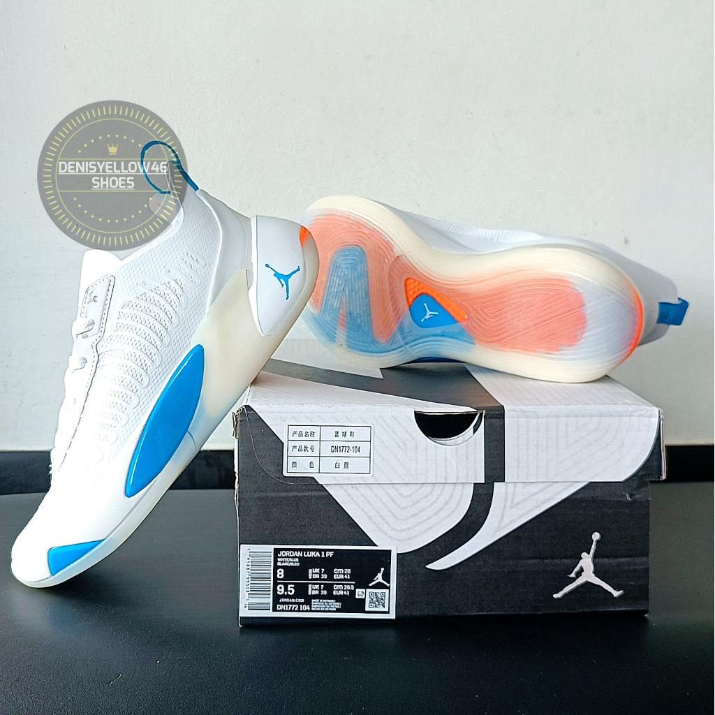 SEPATU BASKET TERBARU NIKE JD LUKA PUTIH SNEAKERS KETS OLAH RAGA VOLI COD