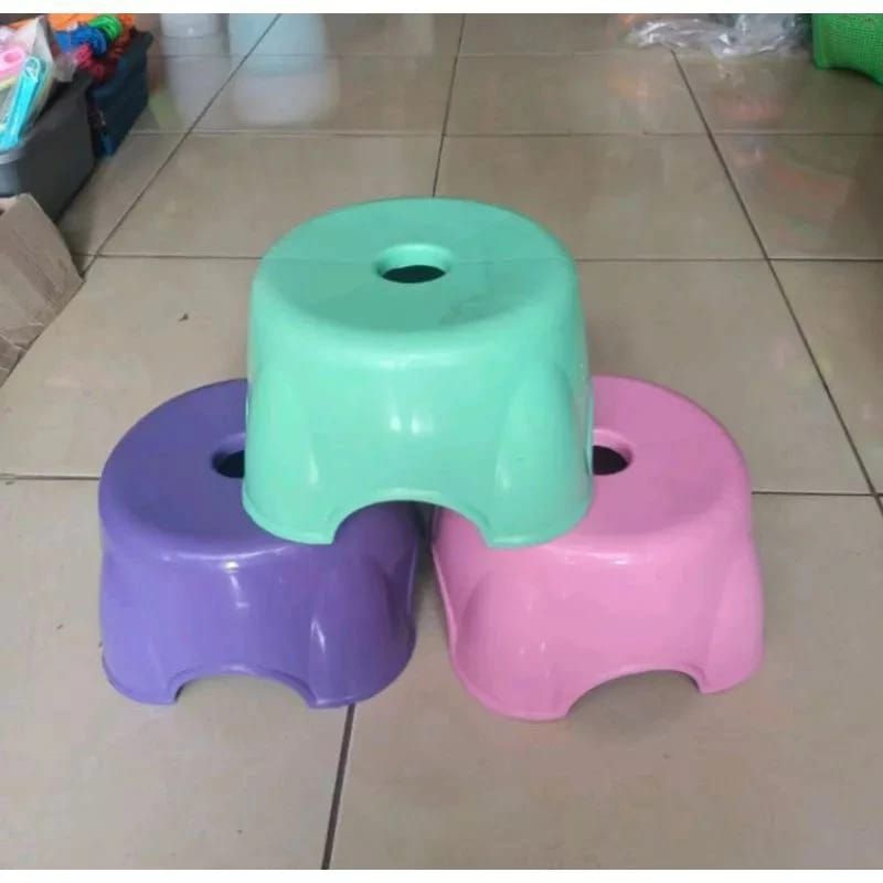 KURSI JONGKOK/BANGKU JONGKOK PLASTIK KECIL/KURSI JONGKOK ANAK/KURSI
