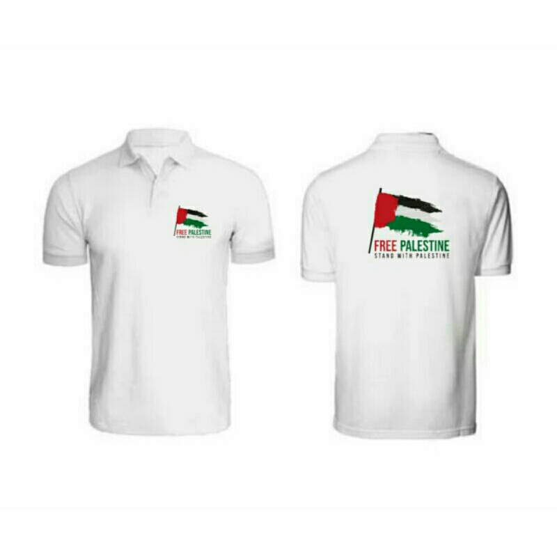 KAOS POLO FREE PALESTINE