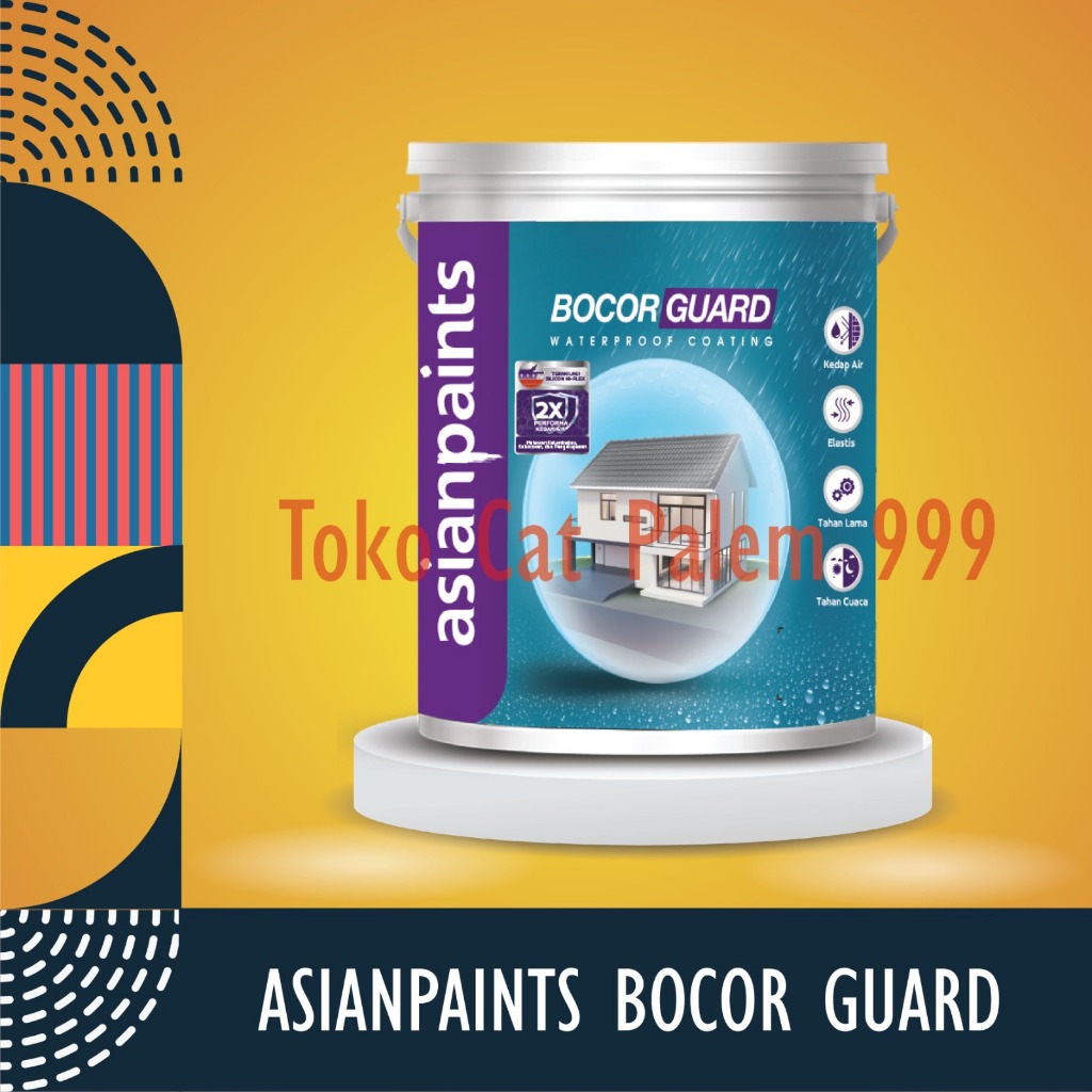 Cat Waterproofing Asian Paint Bocor Guard Tinting (Bisa Request) 4 Kg