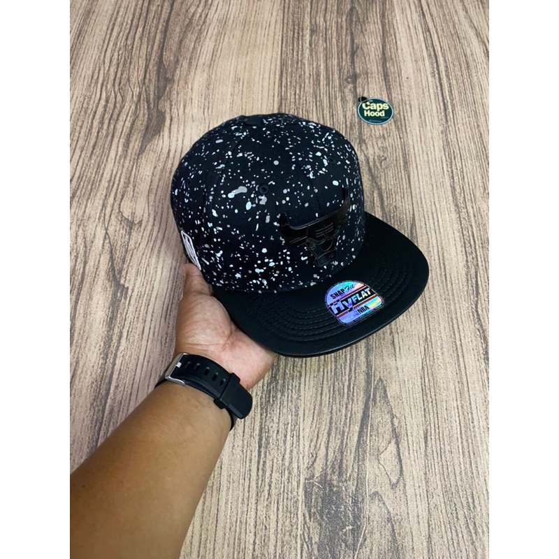 Topi Snapback Chicago Bulls Logo besi