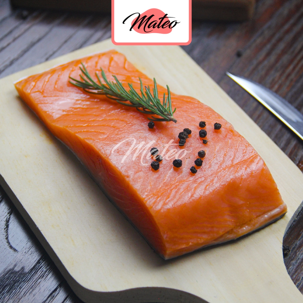 

Ikan Salmon Fillet 200 gr - Mateo Meat Shop