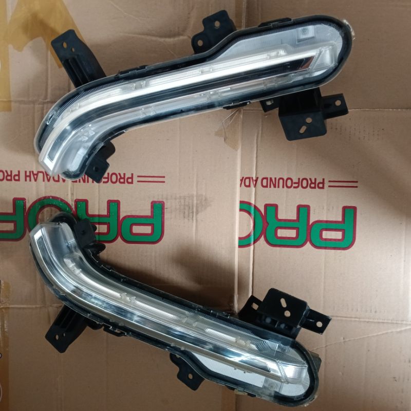 drl led lampu bumper depan wuling confero facelift