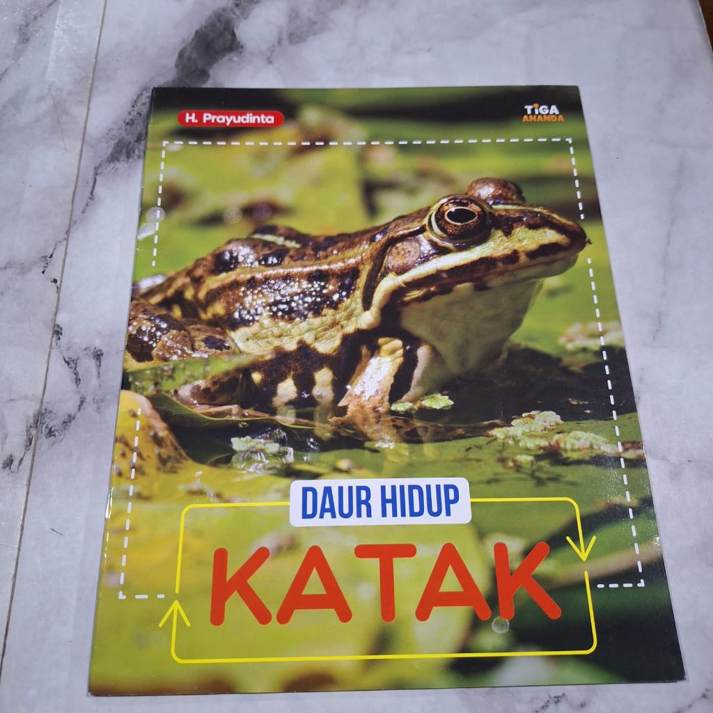 Daur hidup katak life cycle of animals / buku pengetahuan anak bahasa indonesia / siklus kehidupan h