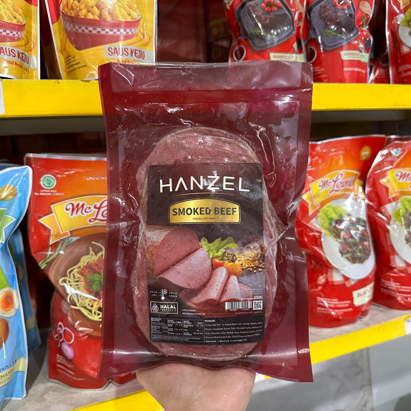 

Hanzel smoked beef 200g