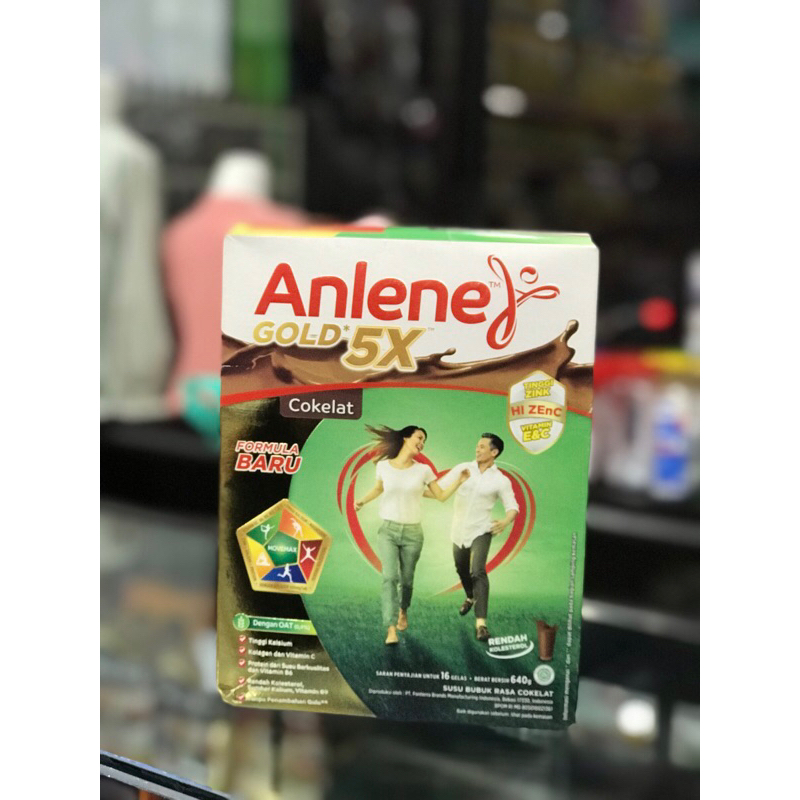 

ANLENE GOLD COKELAT 640gr