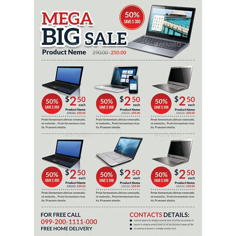 Custom Desain Flyer promo