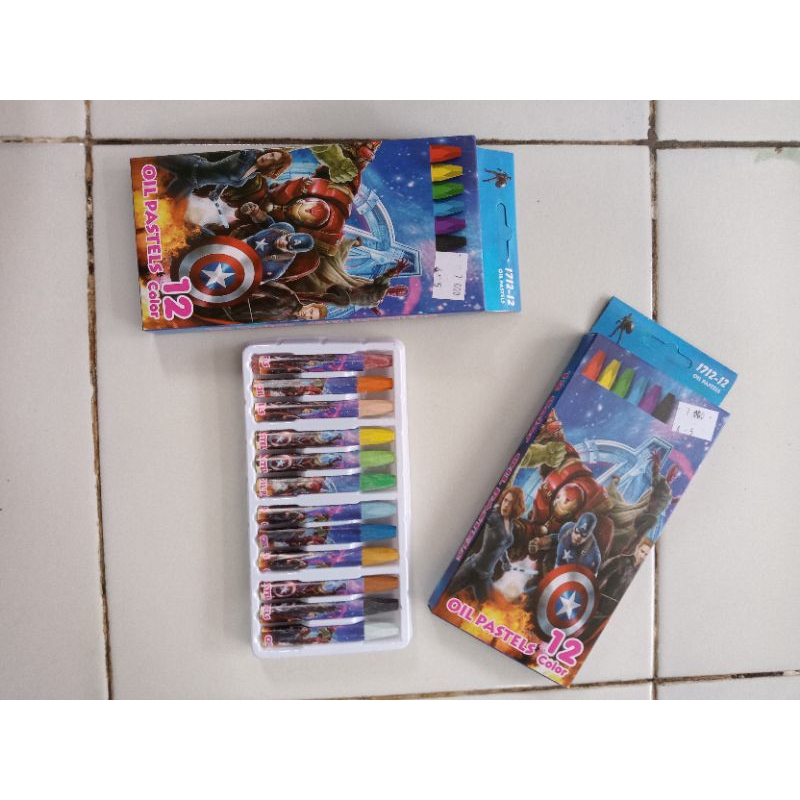 

crayon 12 pcs murah