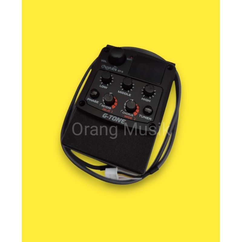Preamp Cherub GT 6 Original - Equalizer Cherub G-Tone GT-6 - EQ Cherub GT6 Original