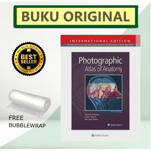 Rohen Yokochi Photographic Atlas of Anatomy 9 ed - ORIGINAL