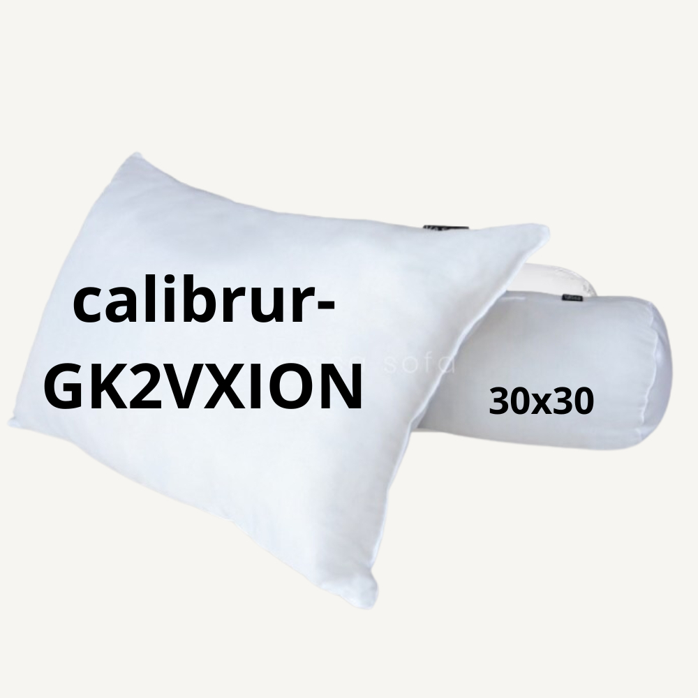 Bantal Guling Sofa Kustom Kualitas Hotel Ukuran 30X30 Under Cover SM0005