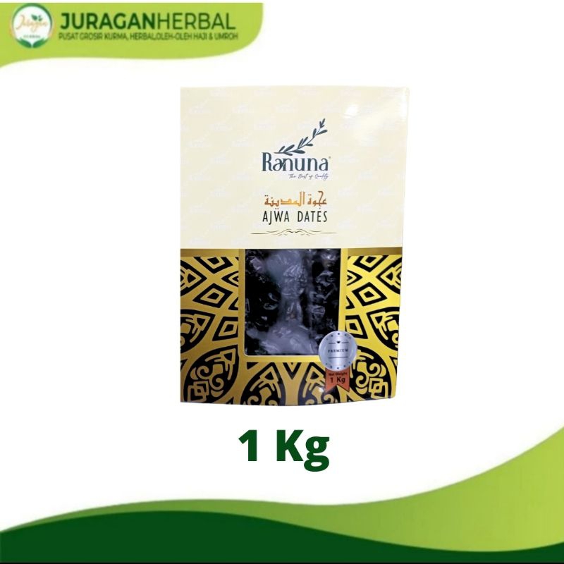 

Kurma Ajwa Ranuna Premium 1 kg