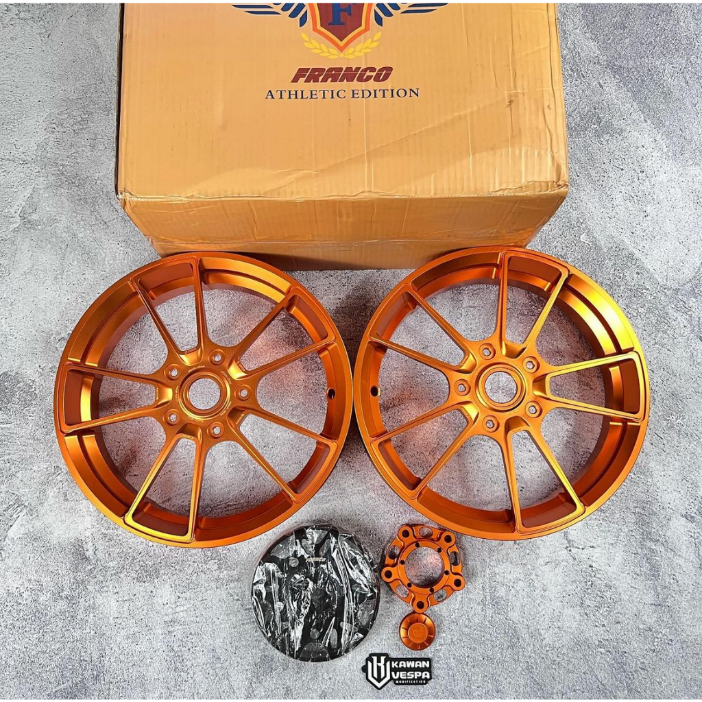 Velg Franco Type 3 Orange vespa Sprint prima S LX GTS