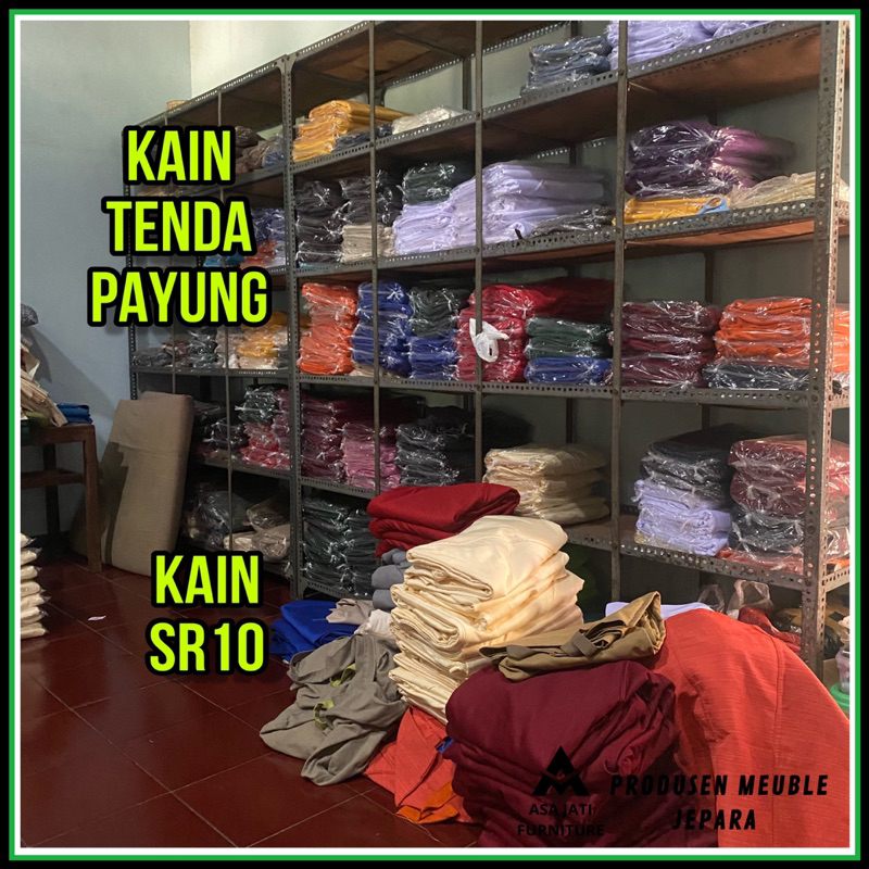 Kain Tenda Payung Taman Kain Payung Pantai Outdoor SR10